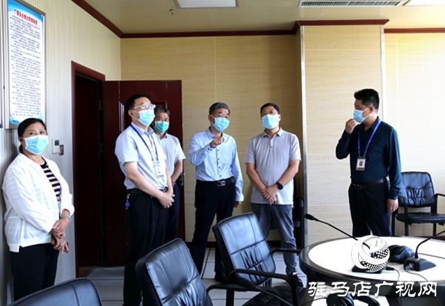張建州一行督導(dǎo)檢查駐馬店市宣傳文化系統(tǒng)安全生產(chǎn)工作