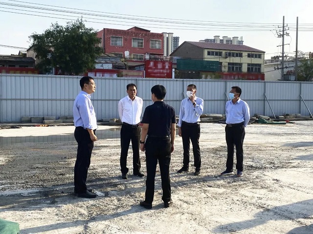 副市長賈迎戰(zhàn)蒞臨視察！保民生，促發(fā)展！金科·君悅公館項目西側盤古山路南延工程通車在即！