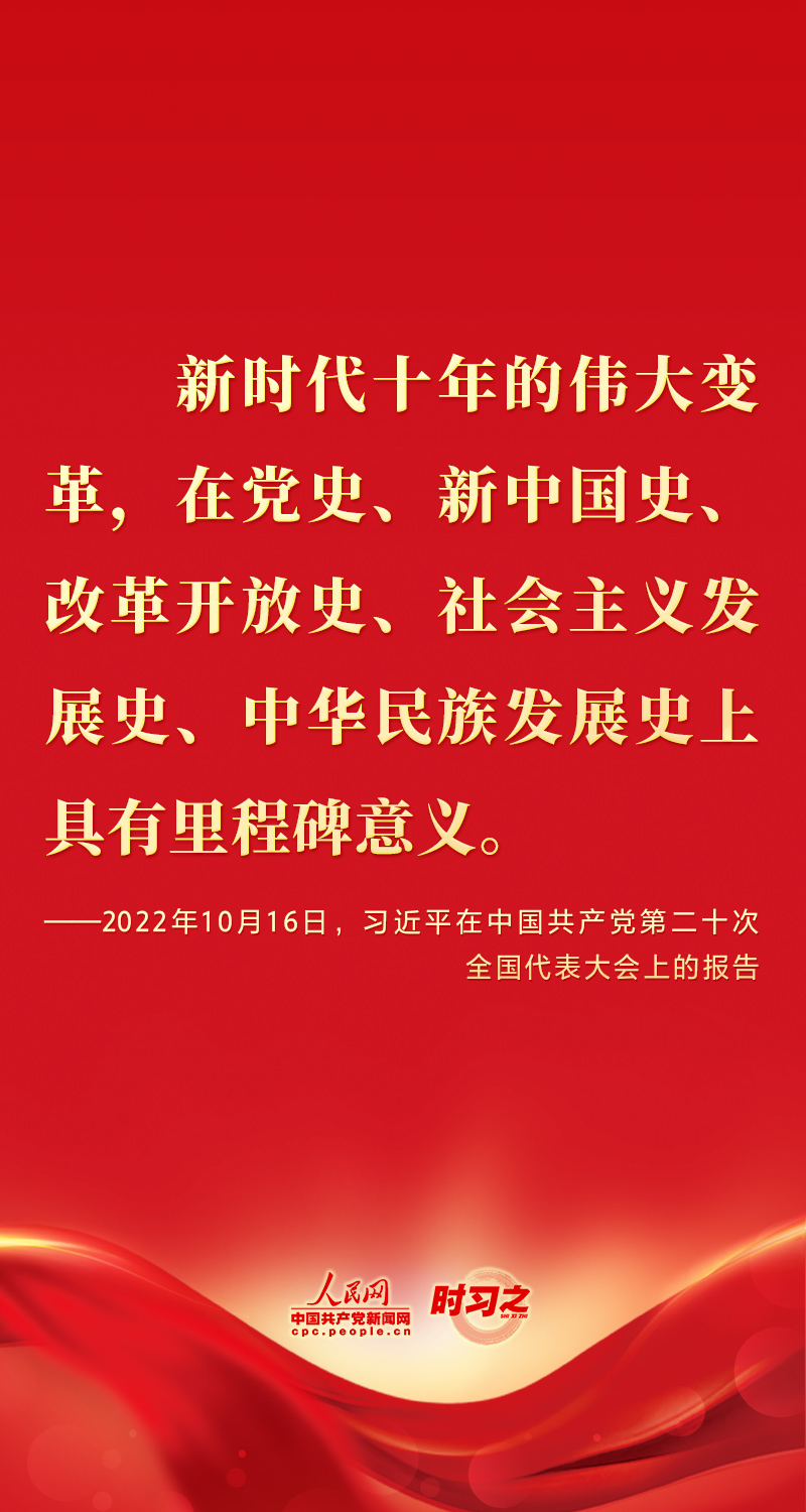 二十大報告這些話，鼓舞人心！