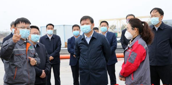 鮑常勇到新蔡縣調(diào)研