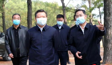 鮑常勇到泌陽(yáng)縣開展巡林工作