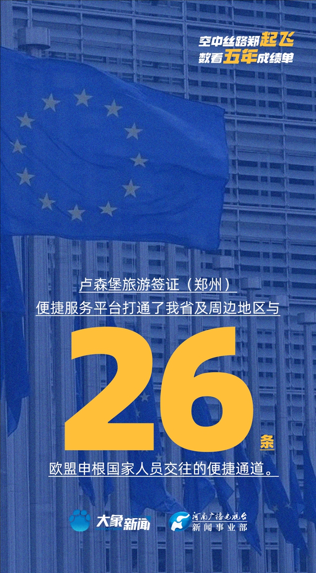 空中絲路鄭起飛 數(shù)看五年成績單