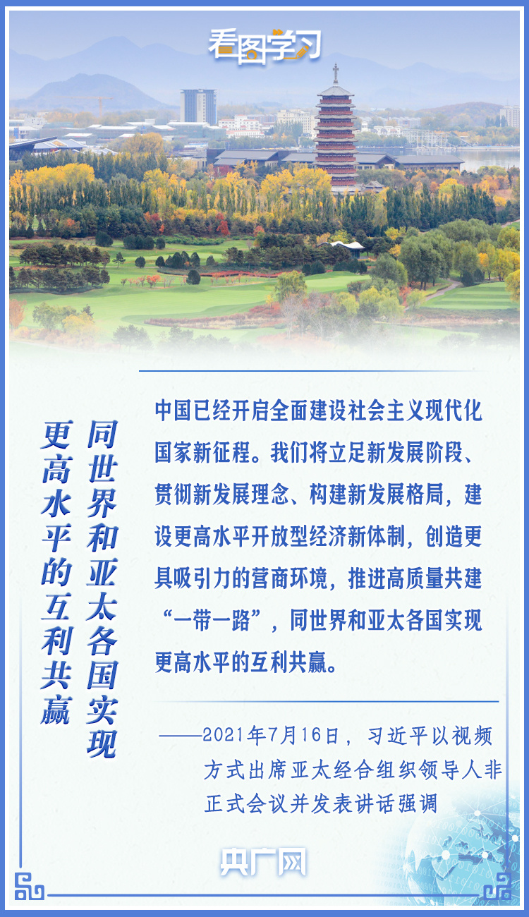看圖學(xué)習(xí)丨同世界和亞太各國實(shí)現(xiàn)更高水平的互利共贏
