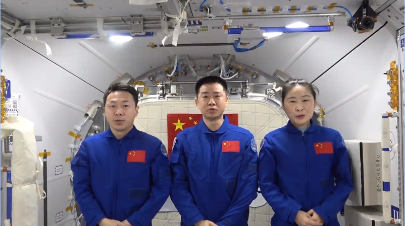航天新征程｜神舟十四號乘組：中國空間站等你來出差！