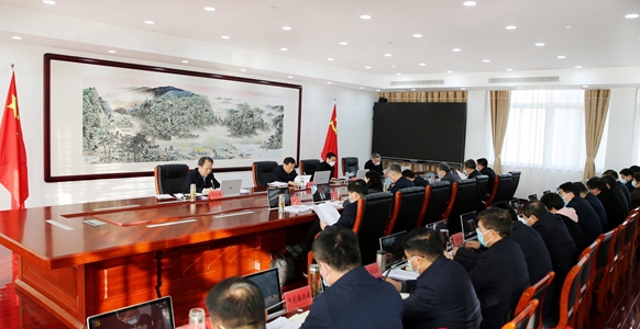 駐馬店市委常委會(huì)召開(kāi)會(huì)議