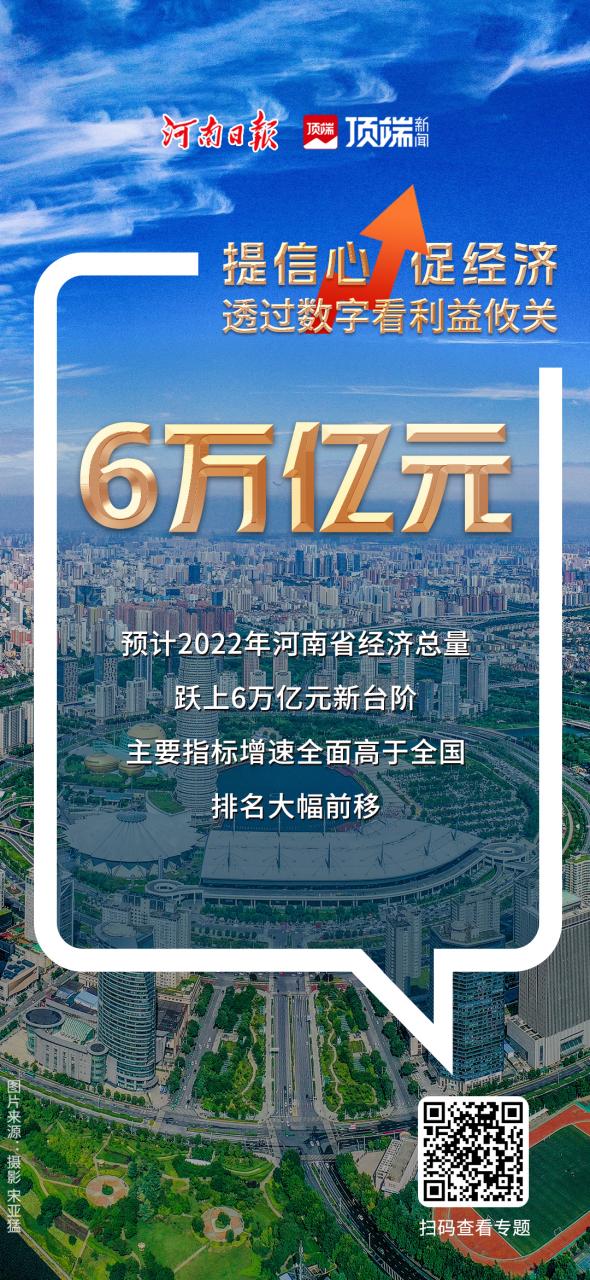 圖說丨提信心，促經(jīng)濟(jì)！九大數(shù)據(jù)亮點(diǎn)看河南經(jīng)濟(jì)新發(fā)展