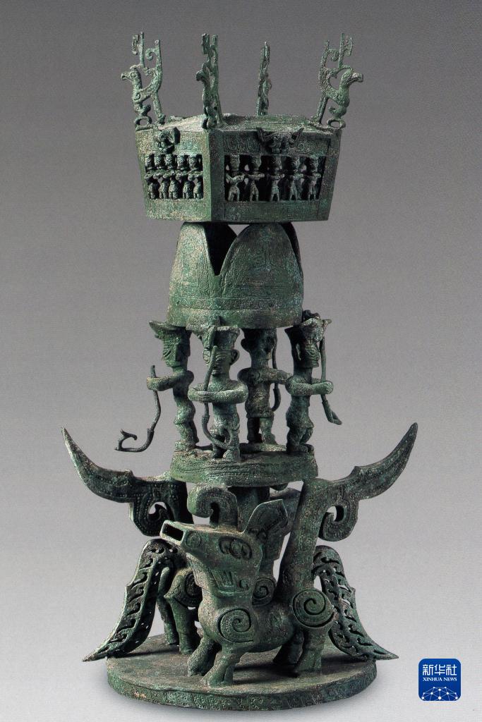 對(duì)上眼了！三星堆&ldquo;神人&rdquo;&ldquo;神獸&rdquo;成功&ldquo;跨坑&rdquo;合體