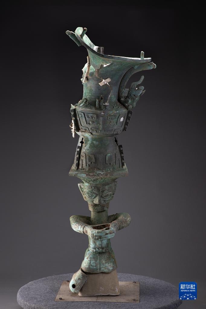 對(duì)上眼了！三星堆&ldquo;神人&rdquo;&ldquo;神獸&rdquo;成功&ldquo;跨坑&rdquo;合體