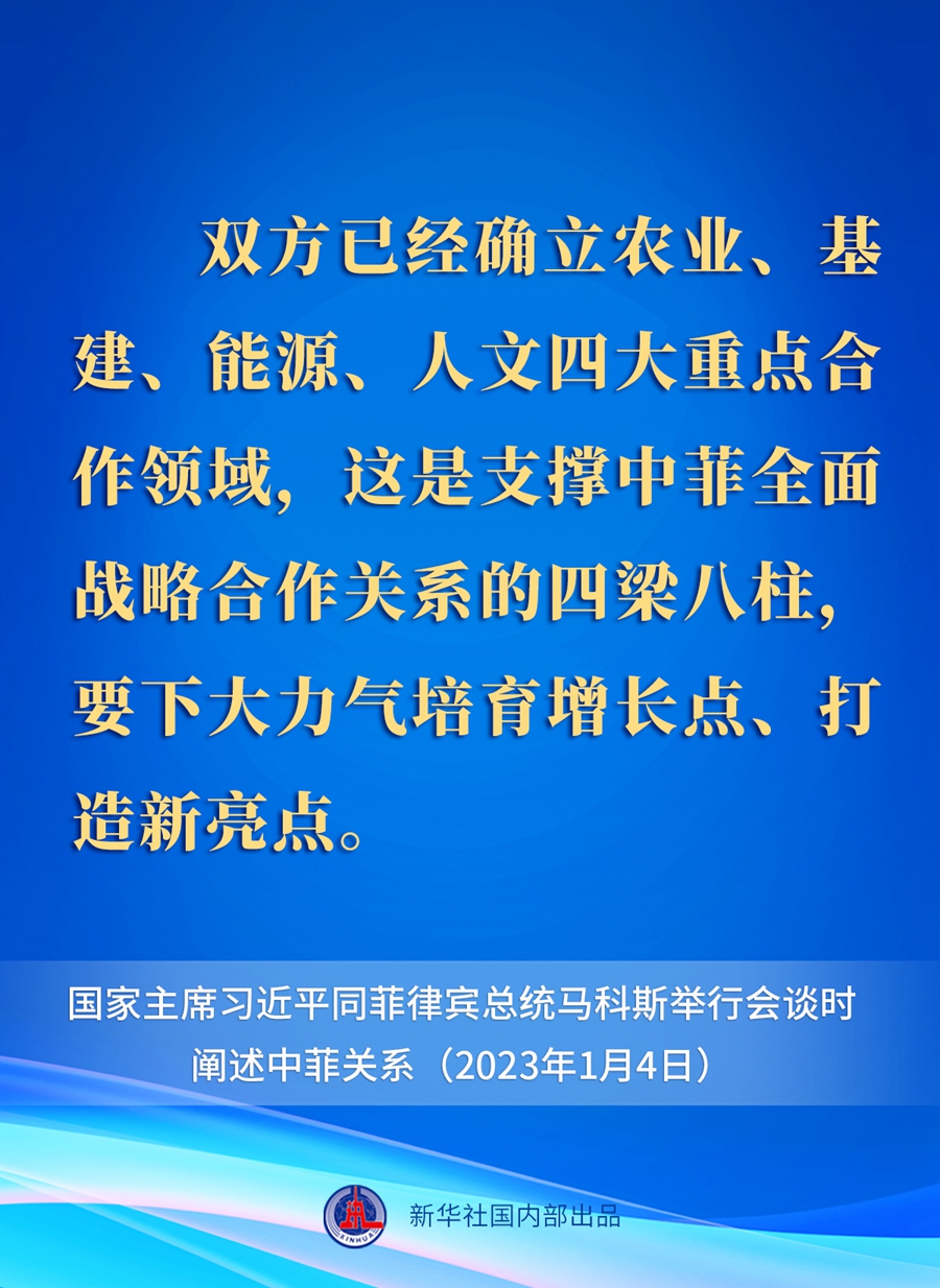 要點(diǎn)速覽丨新年首場(chǎng)外事活動(dòng)，習(xí)近平主席這樣闡述中菲關(guān)系 