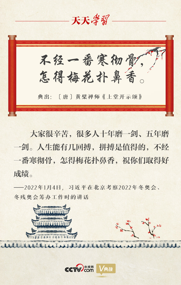 習(xí)典明理｜習(xí)近平引用的詠梅名句