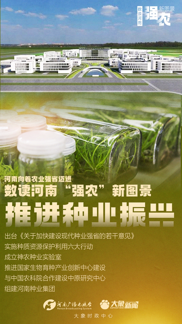 【大象時(shí)政+圖解】數(shù)讀河南“強(qiáng)農(nóng)”新圖景