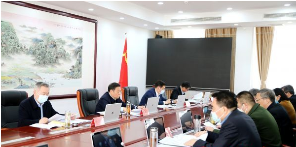 市委常委會(huì)召開(kāi)會(huì)議
