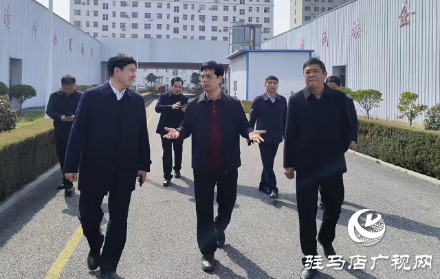 市政協(xié)副主席張新領(lǐng)赴泌陽縣伊順苑實業(yè)公司調(diào)研