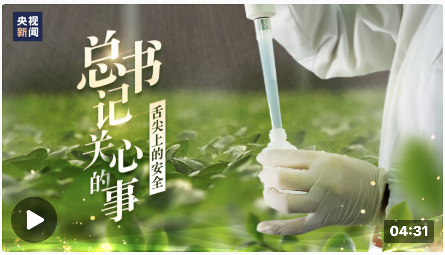 總書記關(guān)心的事丨舌尖上的安全｜時(shí)政微視頻丨永恒的精神