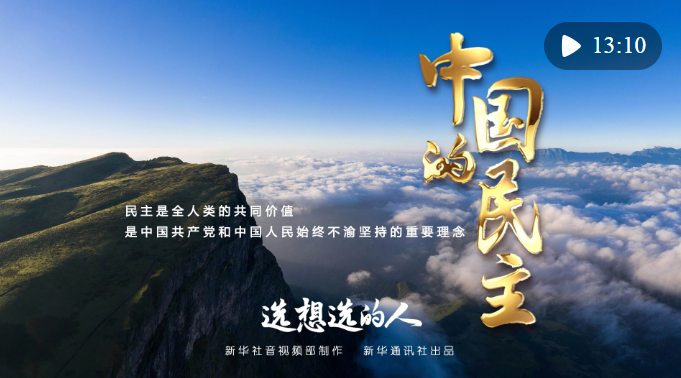 五集政論片《中國(guó)的民主》第一集《選想選的人》