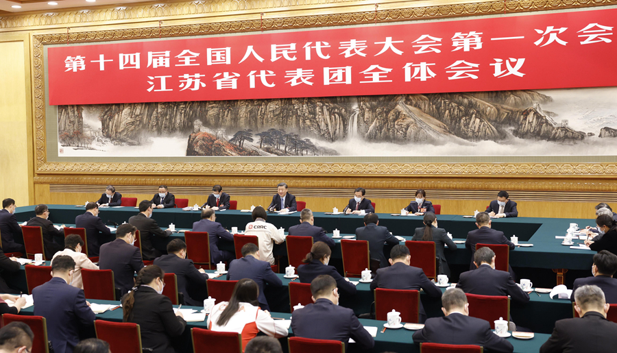 團結(jié)奮進，創(chuàng)造新的偉業(yè)——習近平總書記同出席2023年全國兩會人大代表、政協(xié)委員共商國是紀實