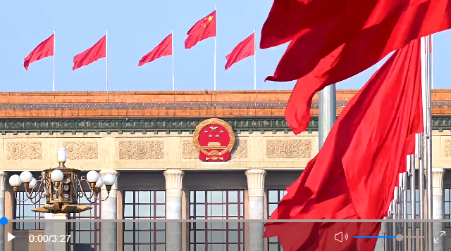 金色相框｜領(lǐng)航新征程——習(xí)近平在全國兩會(huì)上