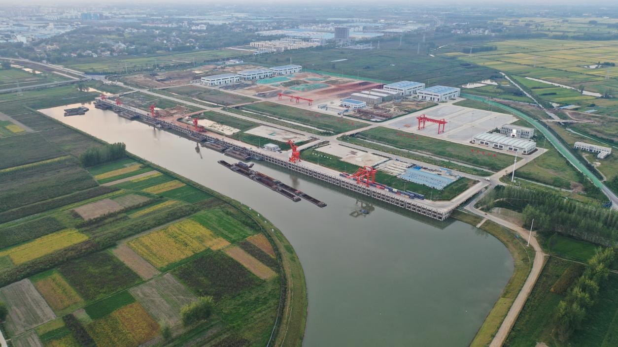 拼經(jīng)濟強信心丨河南信陽：淮濱中心港構(gòu)建公、鐵、水多式聯(lián)運新格局