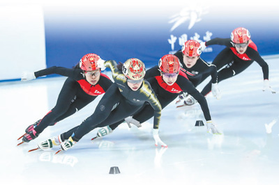 全國短道速滑冠軍賽 選手奮力爭先 大眾踴躍觀賽 滑出好成績攜手向未來（競技觀察）