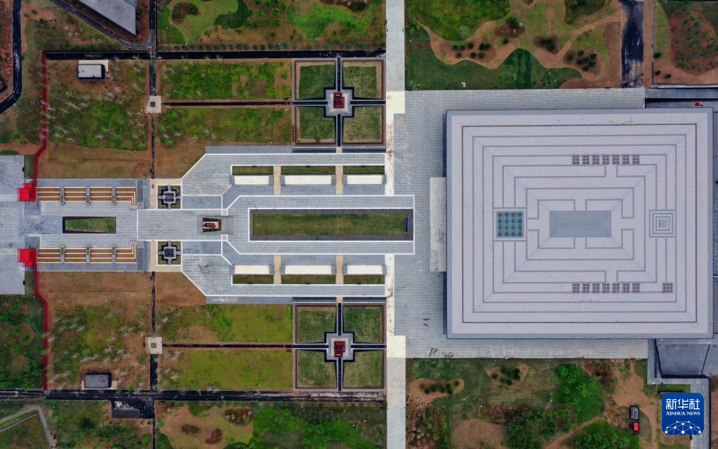 河南安陽(yáng)曹操高陵遺址博物館開館