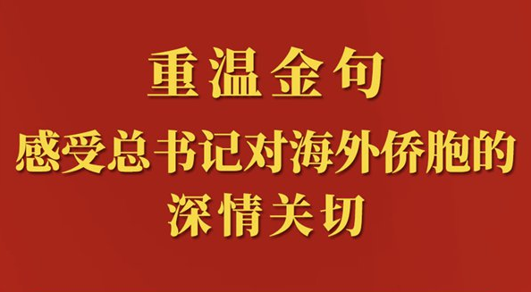 重溫金句，感受總書記對海外僑胞的深情關(guān)切