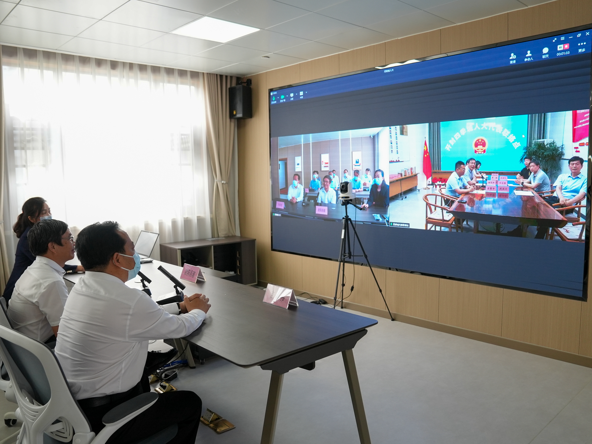 全國(guó)人大常委會(huì)副秘書長(zhǎng)歐陽(yáng)昌瓊一行來河南人大調(diào)研