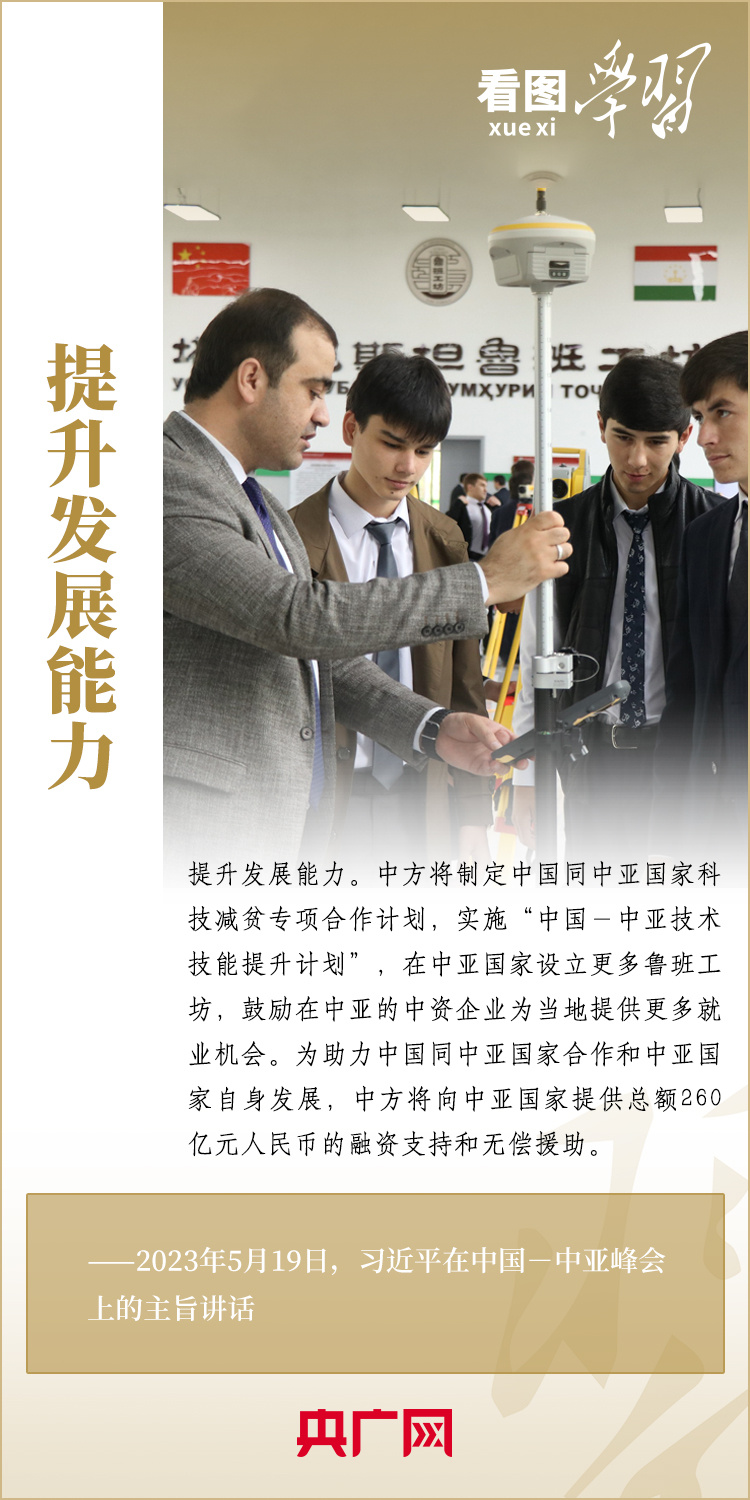  看圖學(xué)習(xí)丨深化中國同中亞國家合作，習(xí)近平主席提出這“八點(diǎn)建議”