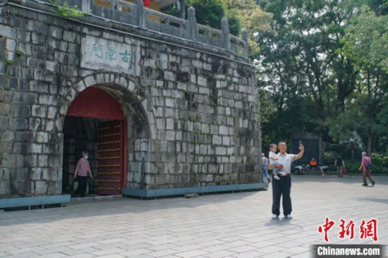 千年古城門重開 桂林旅游增添歷史底蘊