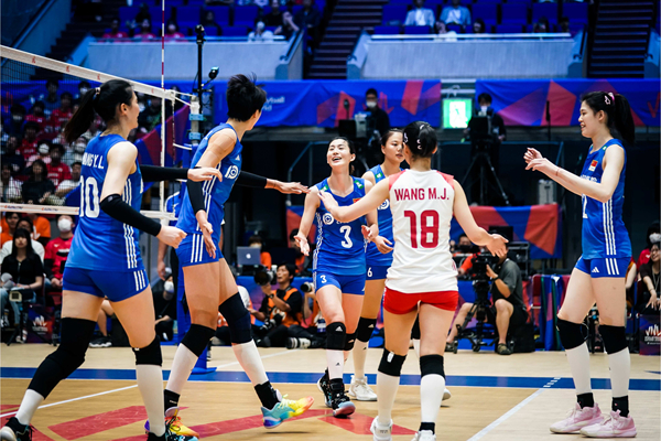 全力備戰(zhàn)巴黎奧運(yùn)會(huì)丨中國女排3:0日本女排 世聯(lián)賽首周四戰(zhàn)全勝