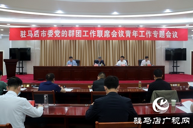 駐馬店市委黨的群團工作聯(lián)席會議青年工作專題會議召開