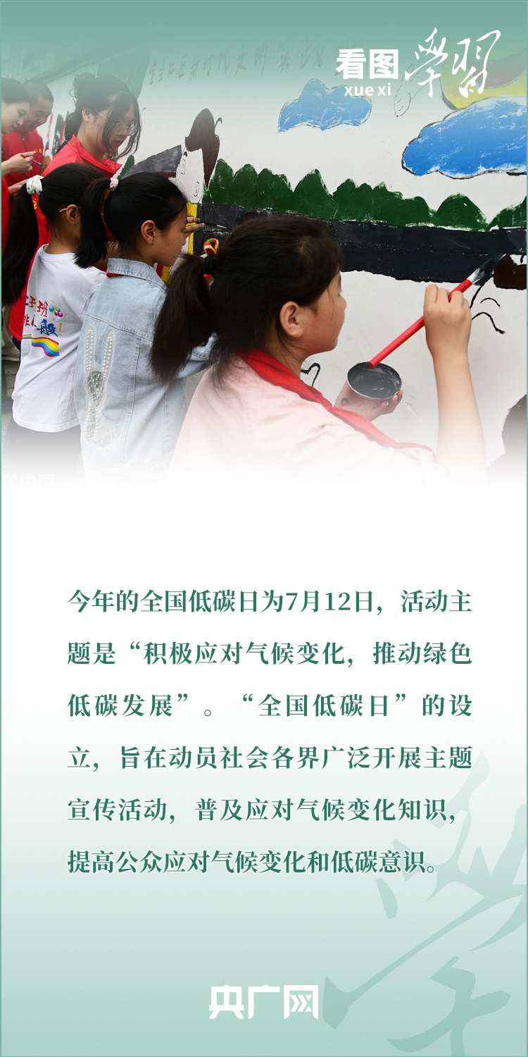 看圖學(xué)習(xí) | 大力倡導(dǎo)綠色低碳的生產(chǎn)生活方式