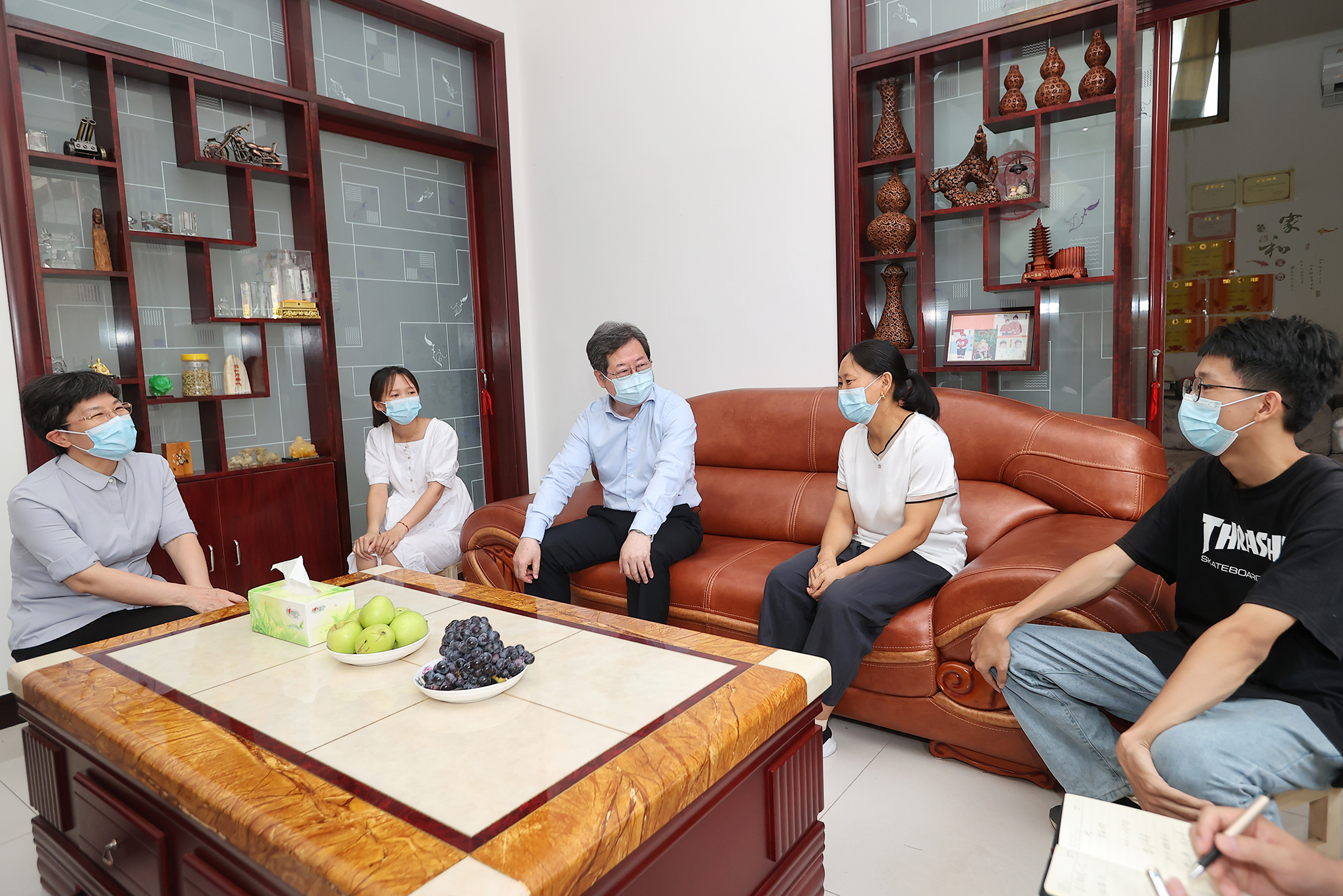 樓陽生到焦作市部分縣市調(diào)研