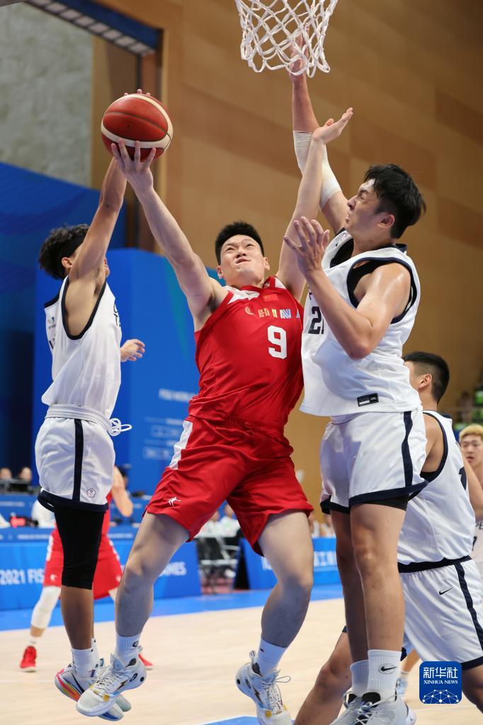 成都大運(yùn)會(huì)丨籃球——男子預(yù)賽A組：中國(guó)隊(duì)不敵中國(guó)臺(tái)北隊(duì)???????