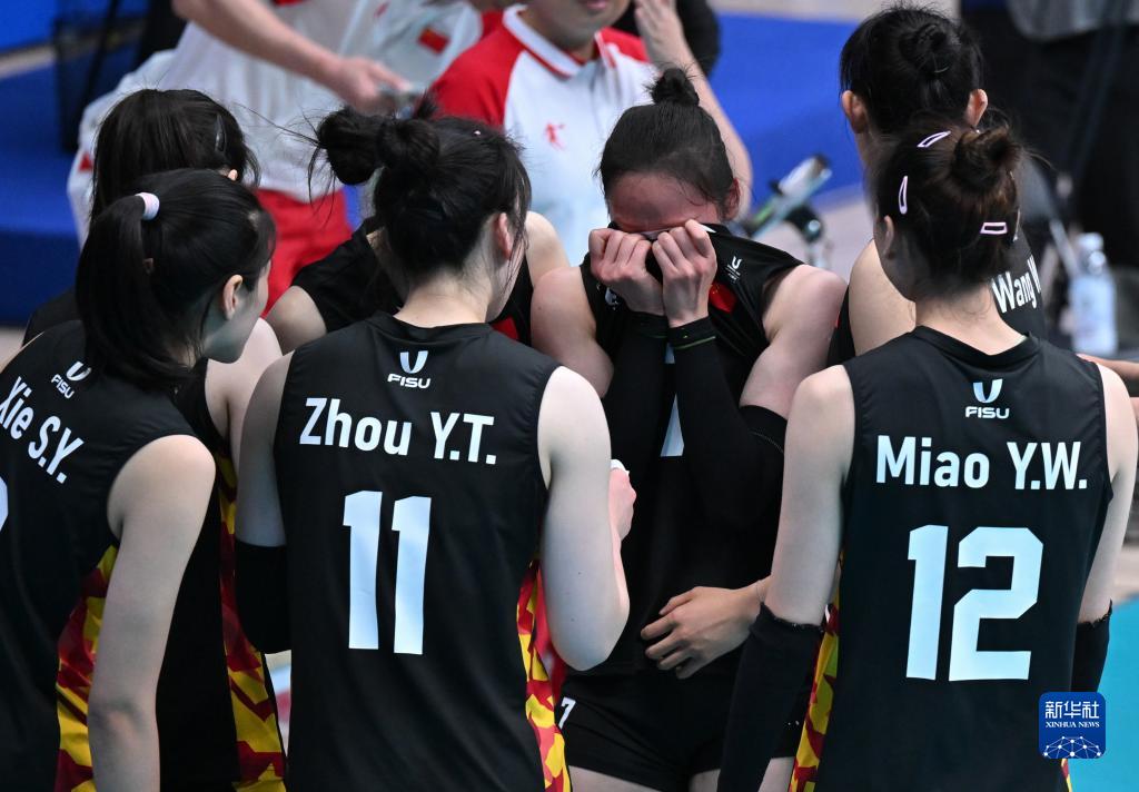 成都大運(yùn)會(huì)丨排球——中國(guó)隊(duì)勝阿根廷隊(duì)