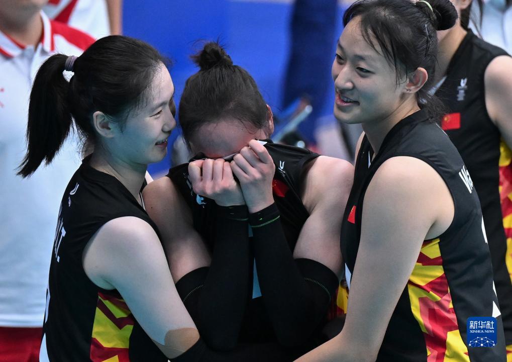 成都大運(yùn)會(huì)丨排球——中國(guó)隊(duì)勝阿根廷隊(duì)