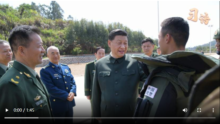 習語丨&ldquo;沒有一支強大的軍隊，就不可能有強大的祖國&rdquo;