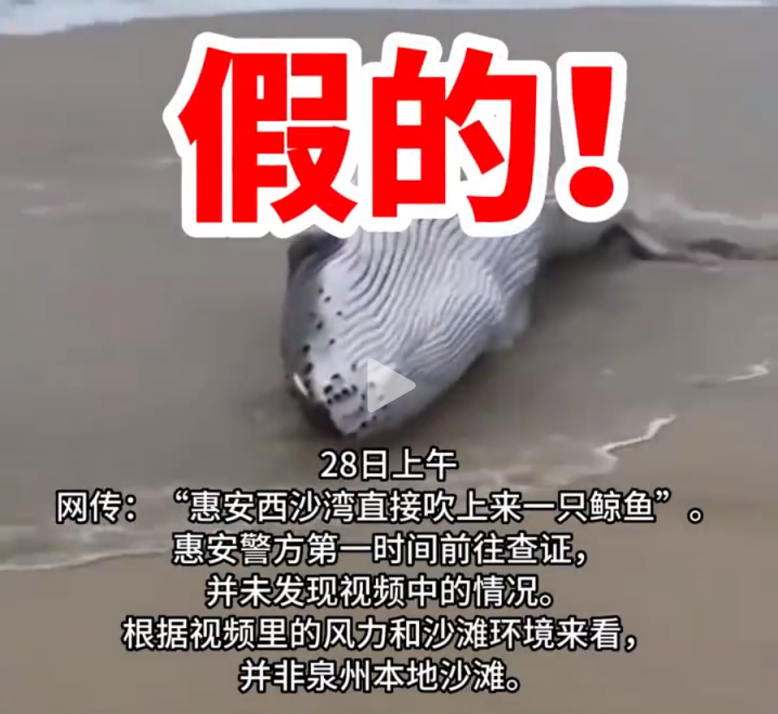 這些有關(guān)臺(tái)風(fēng)“杜蘇芮”的謠言 別再傳了！