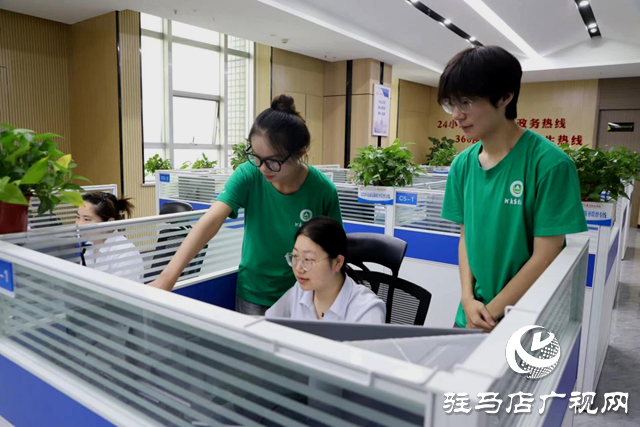 河南農(nóng)業(yè)大學優(yōu)秀學子走進駐馬店市12345政務服務熱線中心 開展政務實習活動