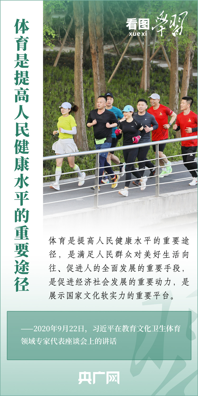 看圖學(xué)習(xí)丨實(shí)施全民健身戰(zhàn)略 加快建設(shè)體育強(qiáng)國(guó)