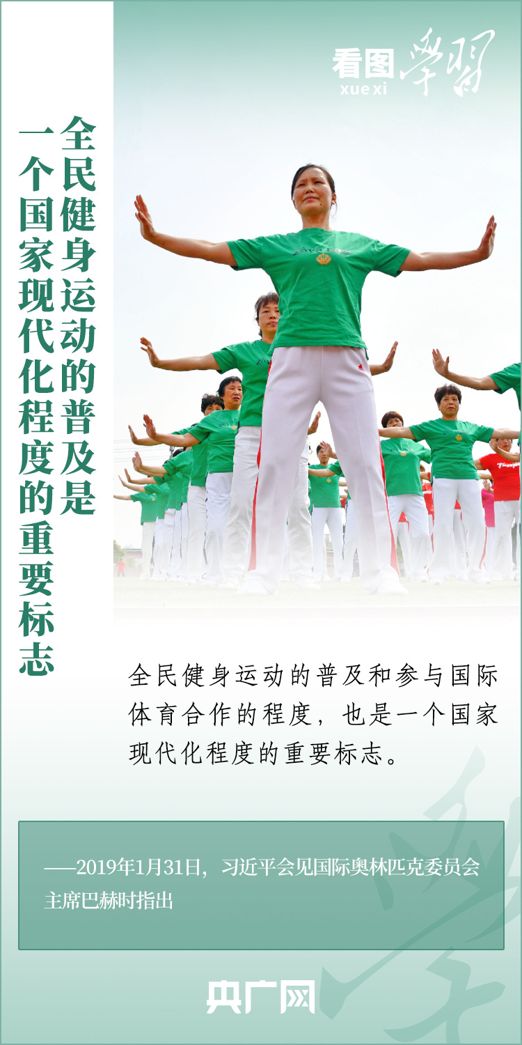 看圖學(xué)習(xí)丨實(shí)施全民健身戰(zhàn)略 加快建設(shè)體育強(qiáng)國(guó)