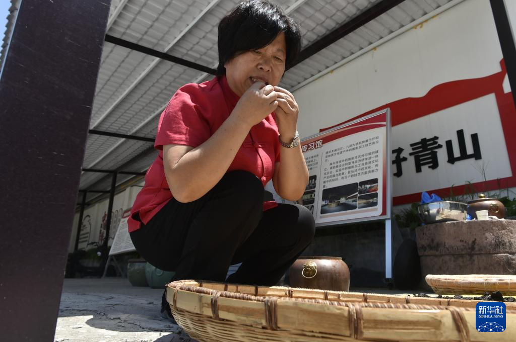 走進(jìn)技藝傳習(xí)館 感受中藥材加工