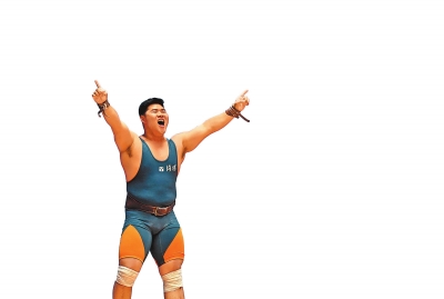 洛陽(yáng)選手“舉起”省運(yùn)會(huì)開(kāi)幕式后首金