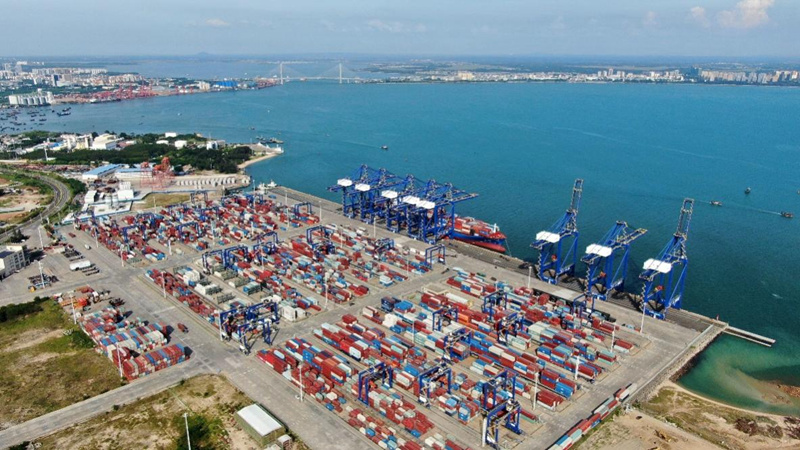 出海北部灣 洋浦港打造“綠色低碳”國(guó)際航運(yùn)樞紐