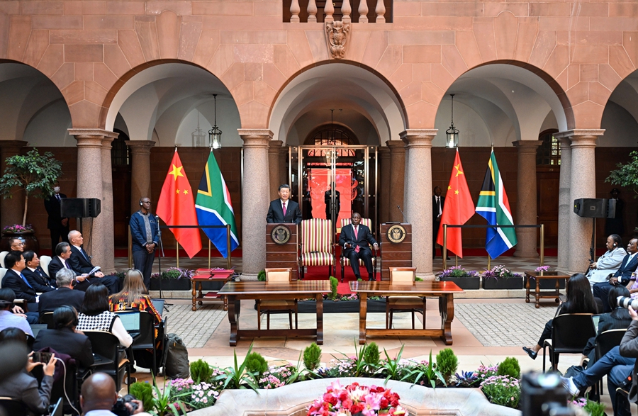 高清大圖｜習(xí)主席的“南非時(shí)間”舉世矚目！