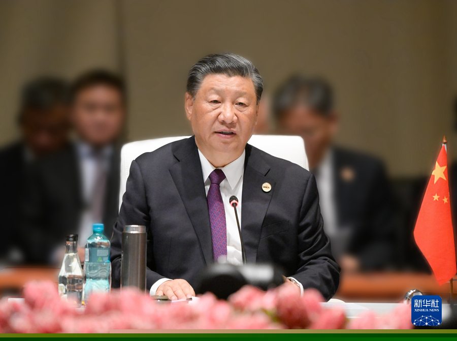 習近平出席金磚國家領導人第十五次會晤并發(fā)表重要講話