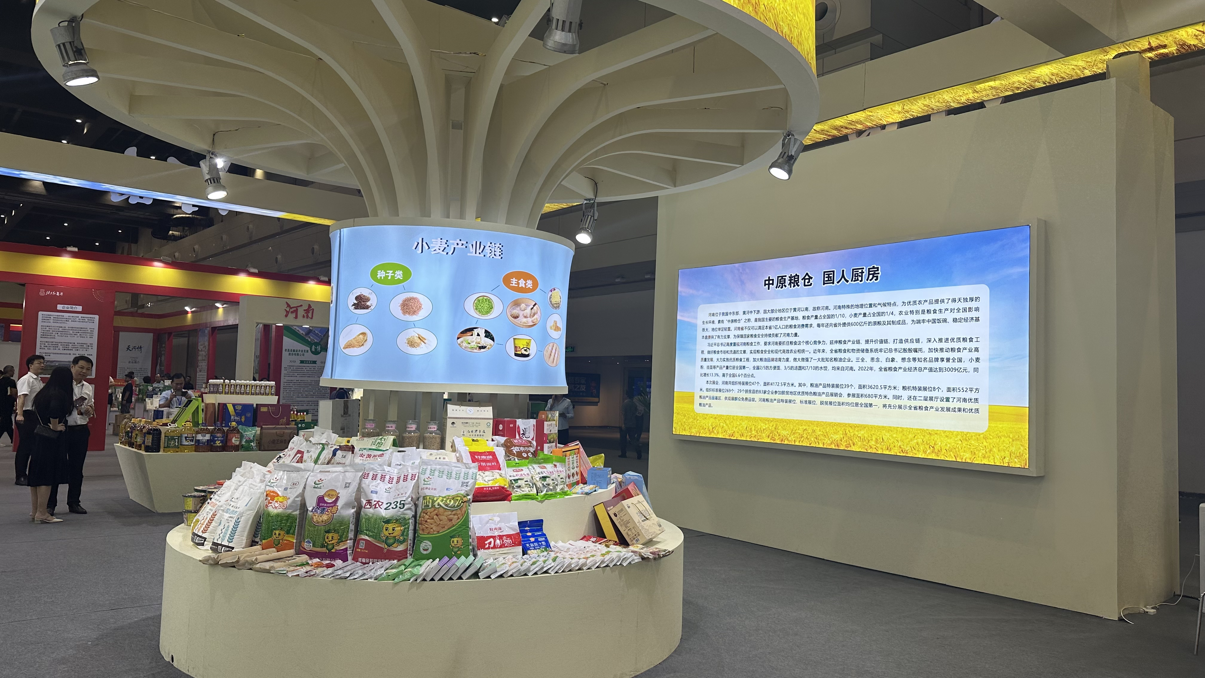 2600余家企業(yè)參展！第五屆中國(guó)糧食交易大會(huì)在鄭州舉行