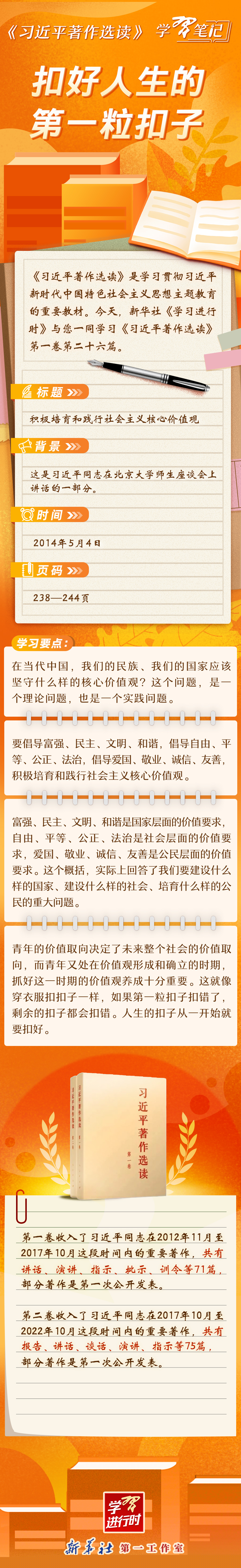 《習(xí)近平著作選讀》學(xué)習(xí)筆記：扣好人生的第一?？圩? /></p>
			<p class=