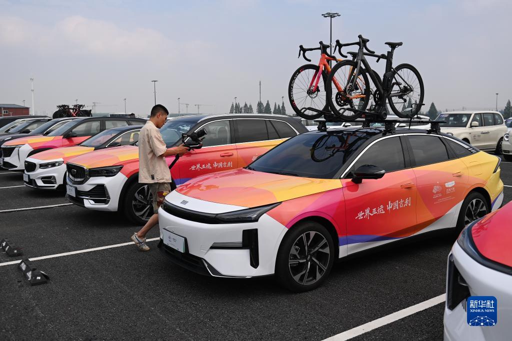 杭州亞運會官方指定用車交付