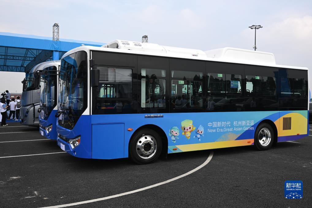 杭州亞運會官方指定用車交付
