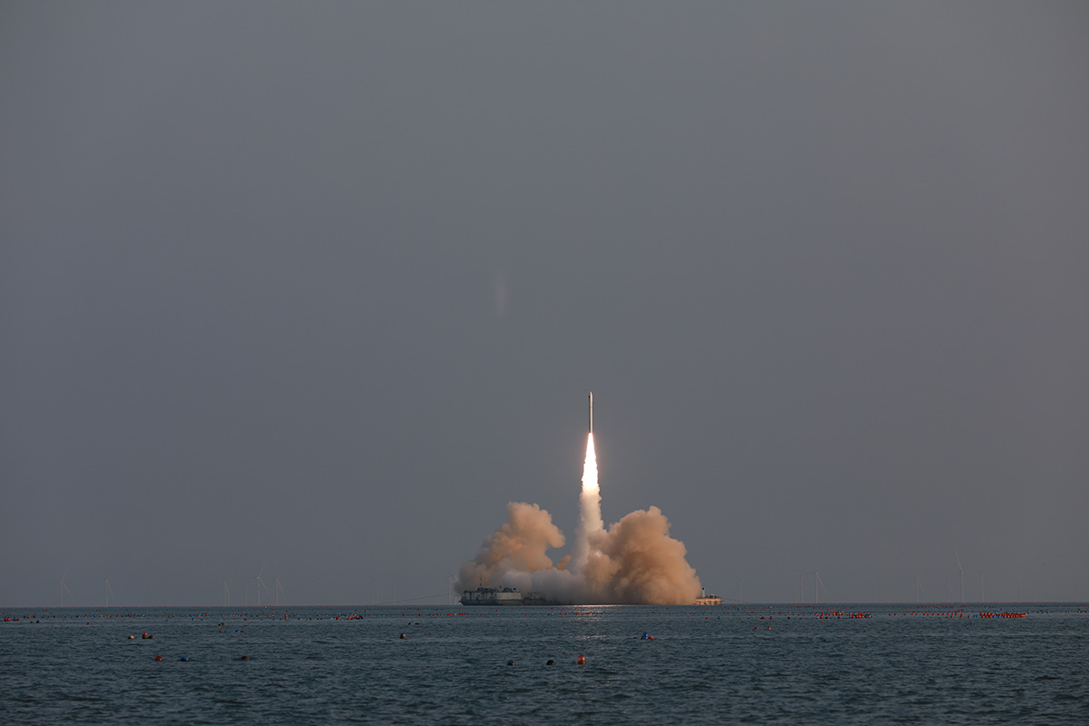 谷神星一號海射型運載火箭成功發(fā)射